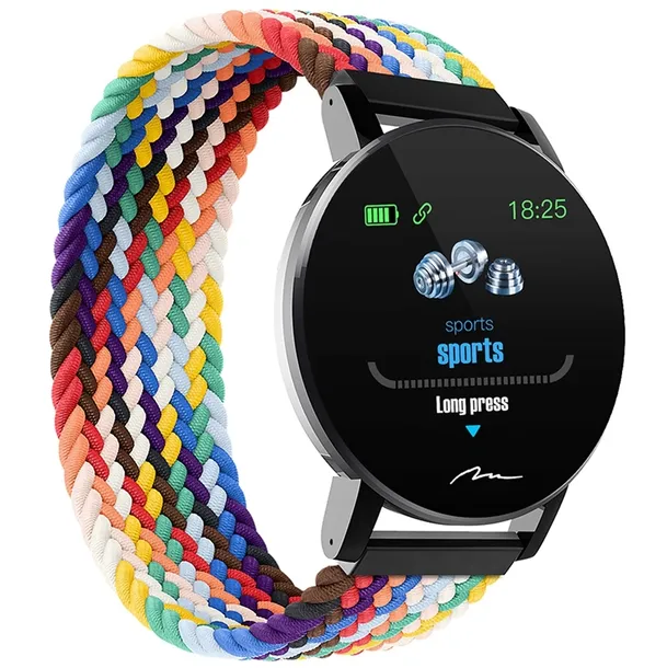 smartwatch-zegarek-damski-meski-activeband-sport-cisnienie-puls-kroki-kolor-czarny