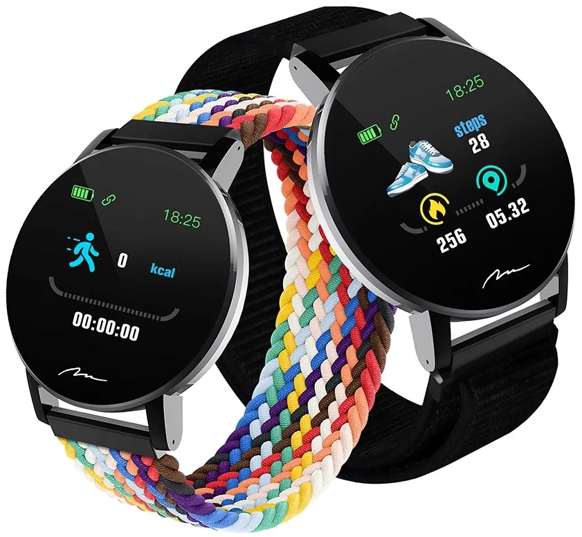 smartwatch-zegarek-damski-meski-activeband-sport-cisnienie-puls-kroki-material-paska-tworzywo-sztuczne