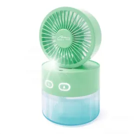 nawilzacz-powietrza-wentylator-przenosny-kompaktowy-podswietlany-zielony