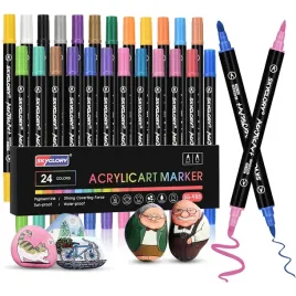 mazaki-akrylowe-24-szt-wielokolorowe-wodoodporne-z-podwojna-koncowka