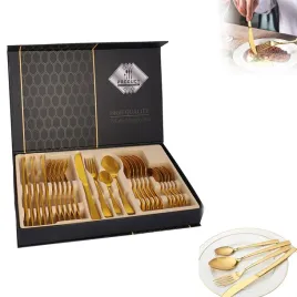 komplet-zlote-sztucce-zestaw-sztuccow-6-osob-stal-nierdzewna-24el-prezentow