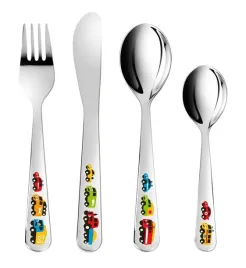 sztucce-dla-dzieci-bambini-samochodziki-4-szt