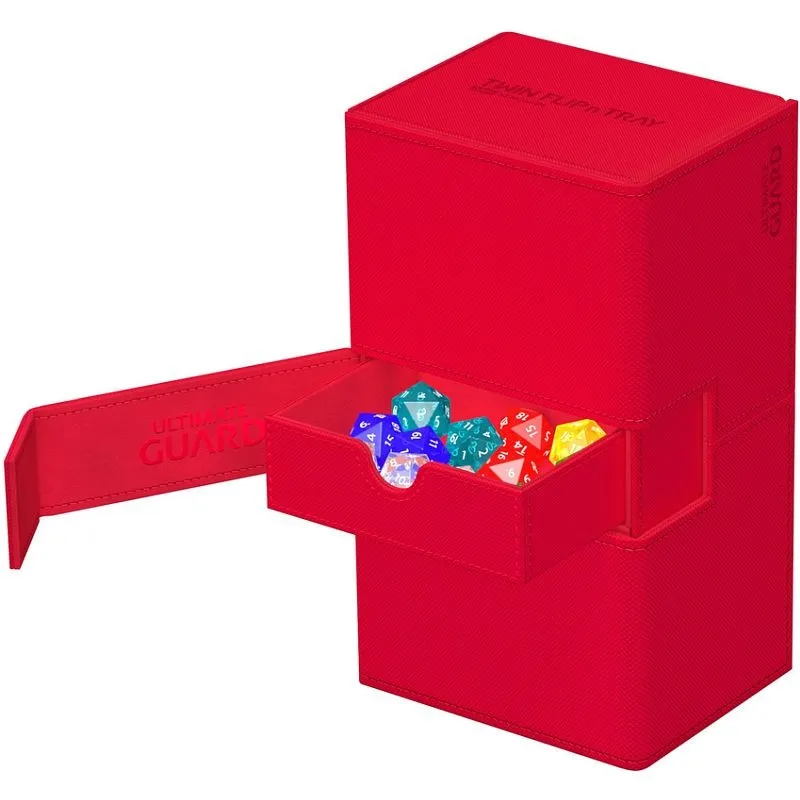 pudelko-flipntray-xenoskin-200-monocolor-czerwone