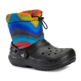 sniegowce-dzieciece-crocs-classic-lined-spray-dye-boot-kids-black-30-31-eu