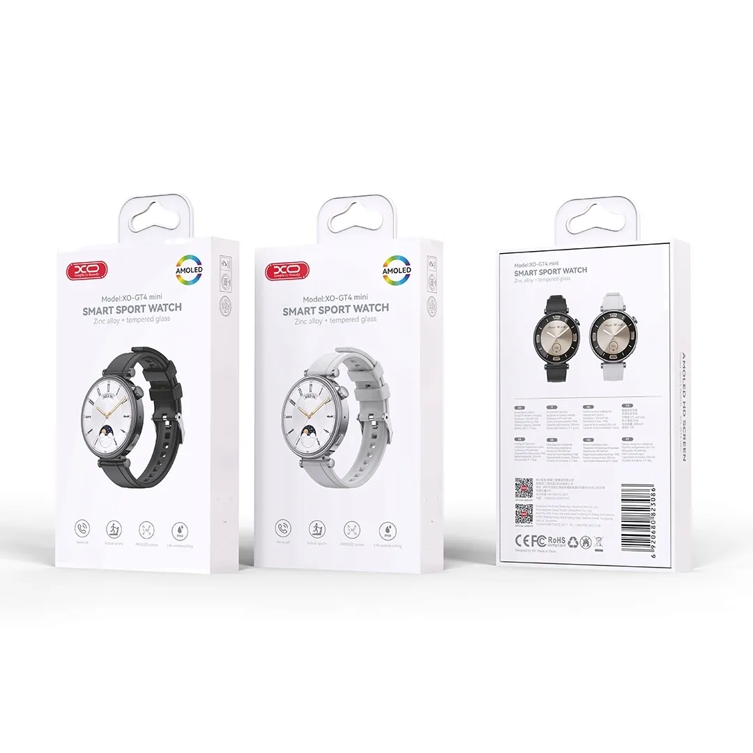 xo-smartwatch-gt4-mini-amoled-czarny-material-paska-tworzywo-sztuczne