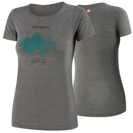 brubeck-damska-koszulka-termoaktywna-krotki-rekaw-outdoor-wool-pro-szary-m