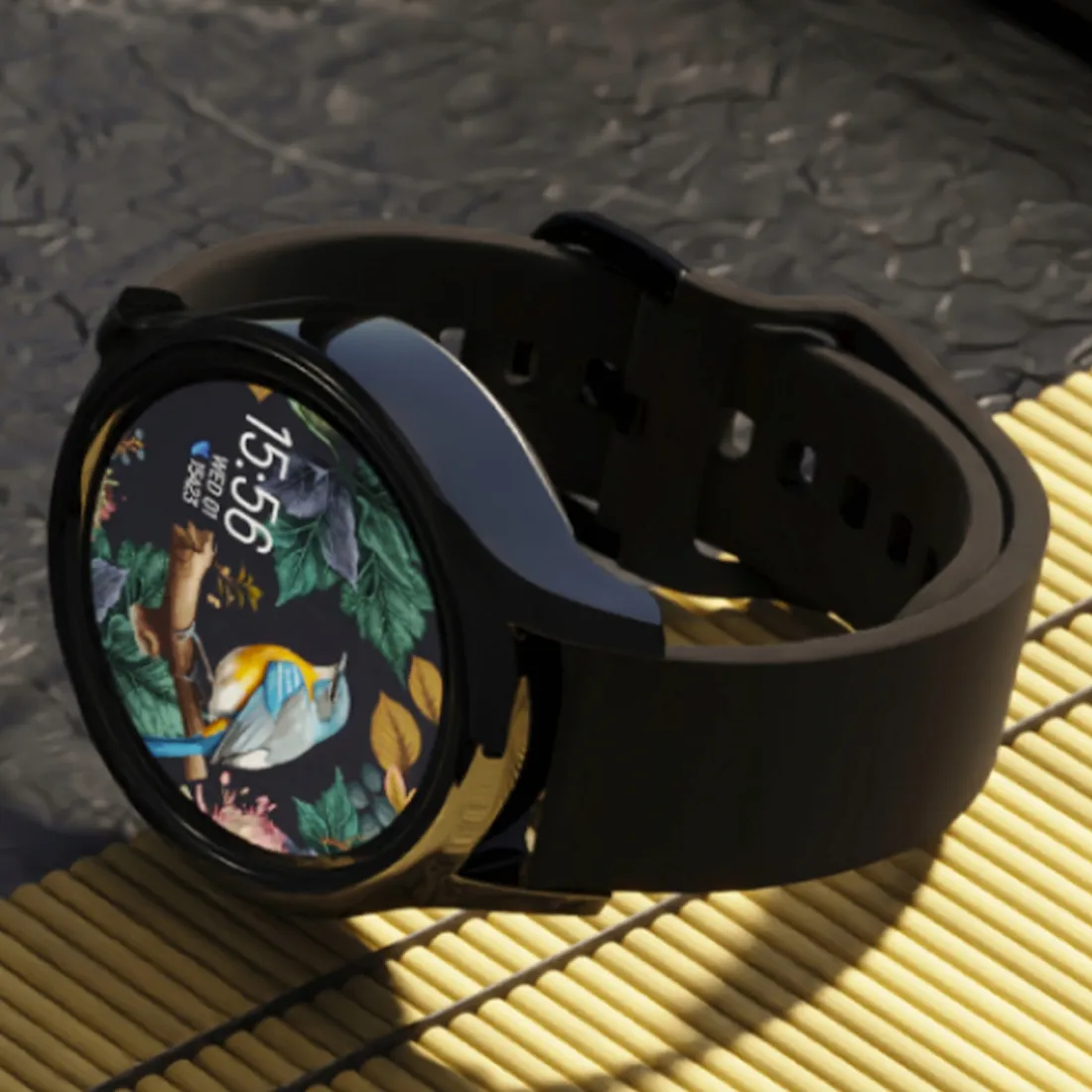 smartwatch-forever-forevive-3-sb-340-czarny-material-paska-guma
