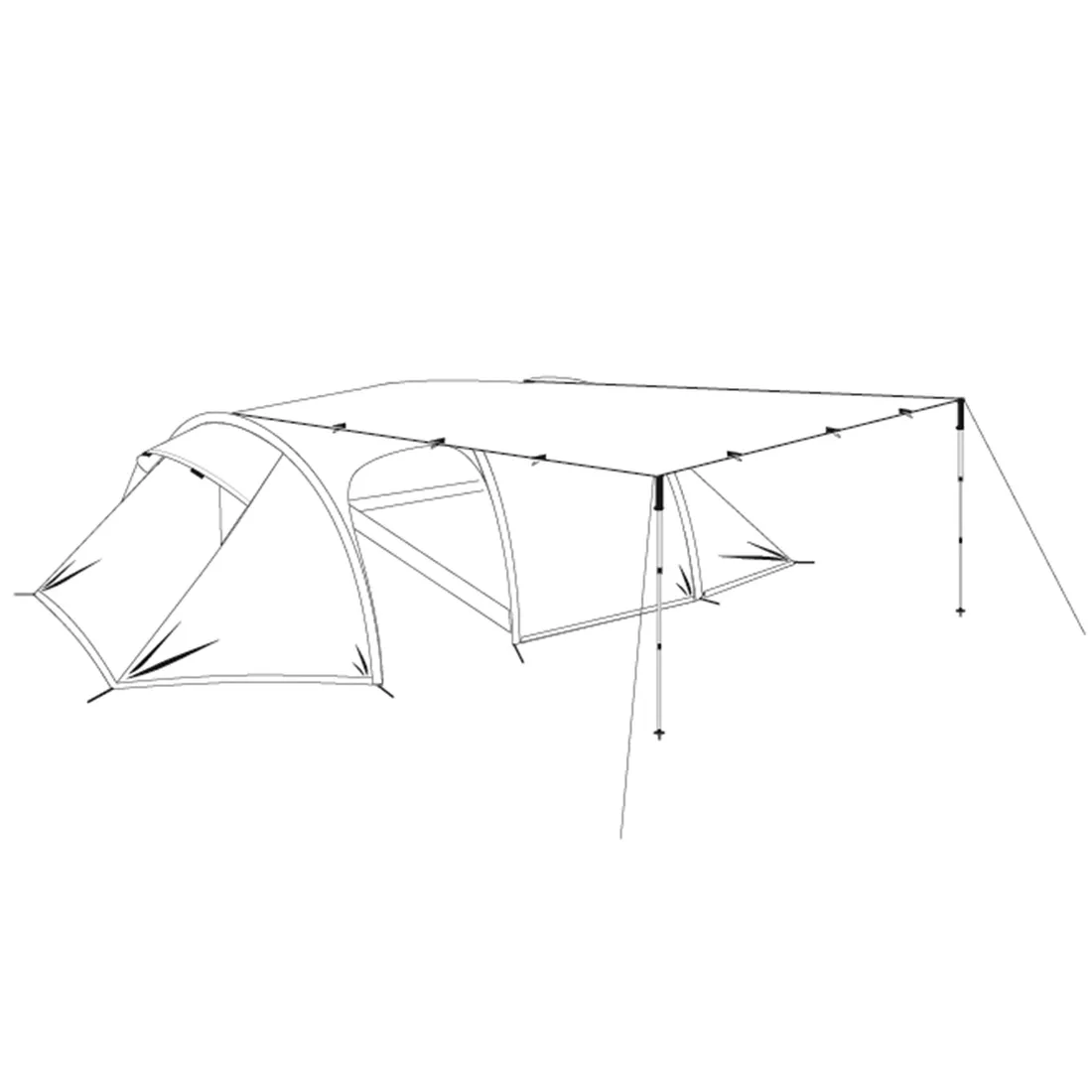 robens-tarp-shelter-zielony