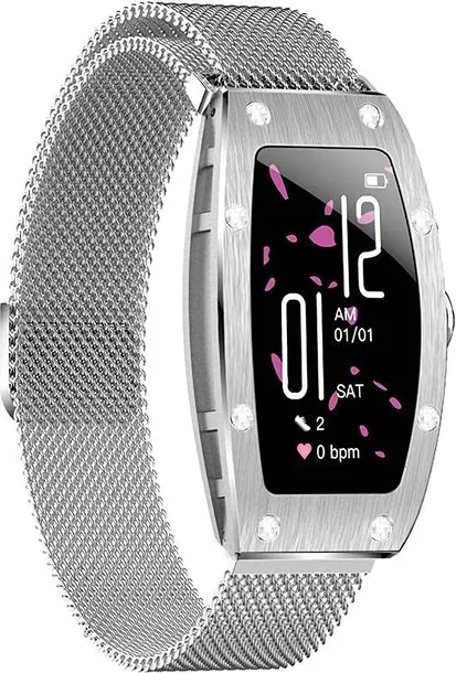 smartwatch-kumi-k18-srebrny-ksztalt-koperty-prostokatna