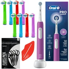 szczoteczka-oral-b-junior-pro-fiolet-8-koncowek-zamiennych-color