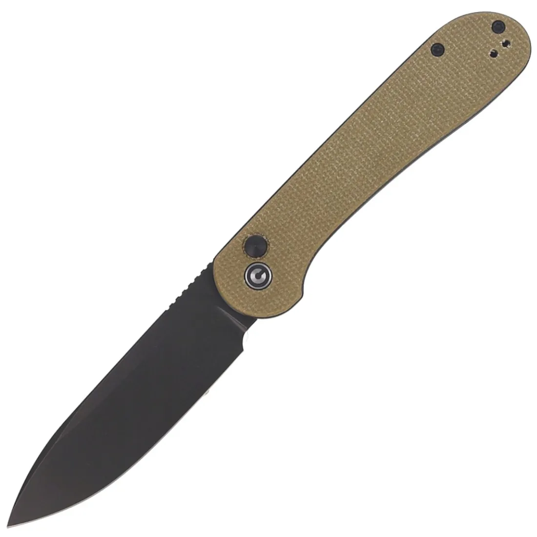 noz-civivi-button-lock-elementum-olive-micarta-c2103b