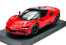 bburago-ferrari-sf90-stradale-czerwony-1-18-metalowy-nowy-model