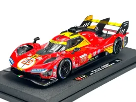 bburago-ferrari-499p-50-24h-le-mans-2024-wec-czerwony-1-18-nowy-model