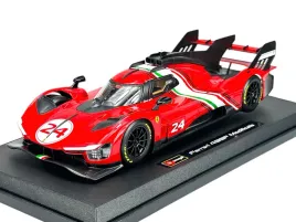 bburago-ferrari-499p-modificata-24-czerwony-1-18-nowy-metalowy-model-16302