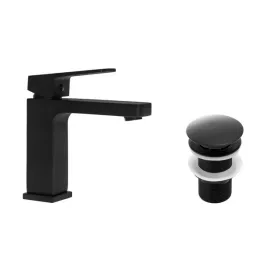 bateria-umywalkowa-yoka-home-sara-czarna-jednouchwytowa-z-korkiem-klik-klak