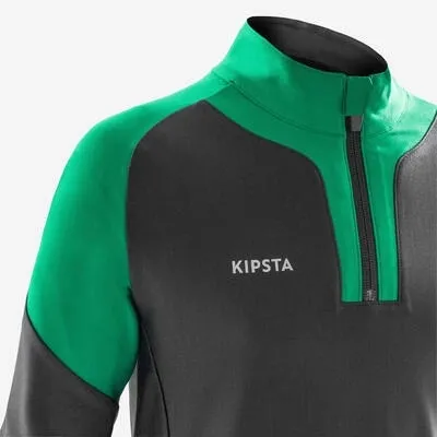 bluza-do-pilki-noznej-dla-dzieci-kipsta-viralto-club-na-krotki-suwak-rozmiar-140