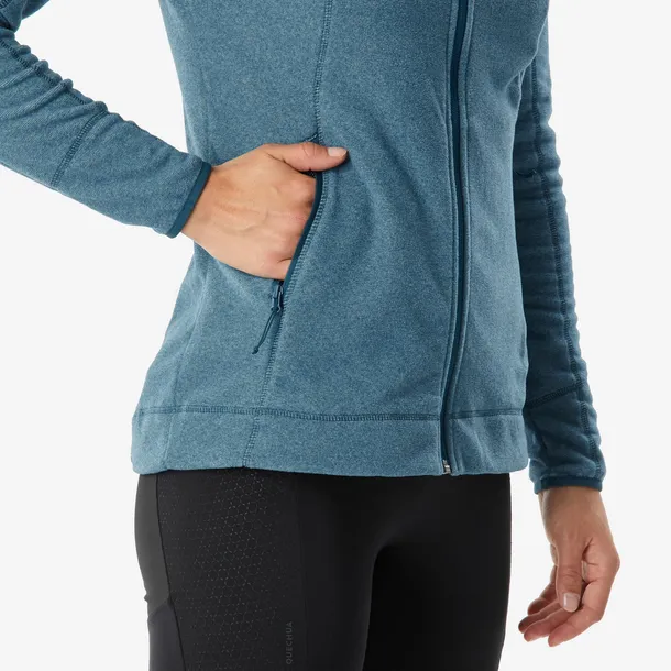 polar-turystyczny-damski-quechua-mh120-kolor-niebieski