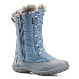buty-turystyczne-sniegowce-dla-dzieci-quechua-sh500-warm-wodoodporne-suwak