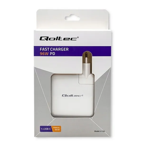 qoltec-ladowarka-sieciowa-fast-96w-or-5-20v-or-3-4-7a-or-usb-c-pd-or-biala-waga-z-opakowaniem-0-3-kg