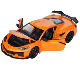 chevrolet-corvette-z06-2023-model-welly-1-24-pomaranczowy