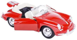 porsche-356b-model-metal-welly-1-24-klasyk-czerwon