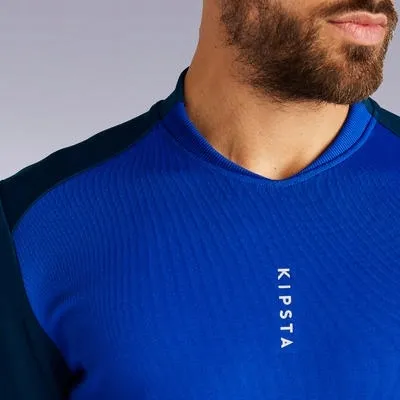 bluza-pilkarska-dla-doroslych-kipsta-t100-plec-mezczyzna