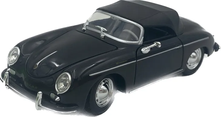 porsche-356a-speedster-model-welly-1-24-czarny-soft-top-24106h-stan-zlozenia-calosc-die-cast