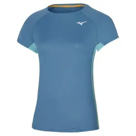 koszulka-do-biegania-damska-mizuno-dryaeroflow-tee-copen-blue-xl