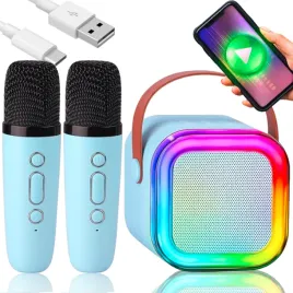 mikrofon-glosnik-bezprzewodowy-zestaw-karaoke-bluetooth-2-mikrofony