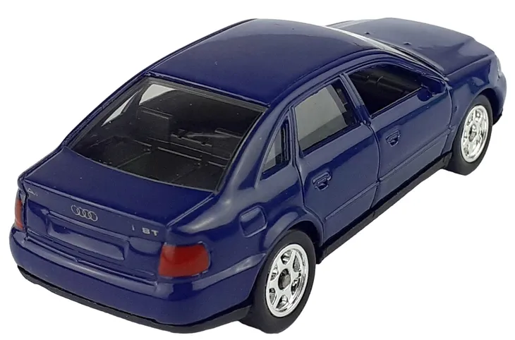samochod-welly-audi-a4-niebieski-skala-skale-1-60-do-1-66