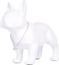 rzezba-biala-stojaca-buldog-francuski-ze-srebrna-obroza-29-cm-dekoracja