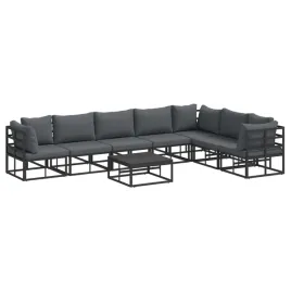 zestaw-sof-na-ogrod-z-poduszka-8-szt-czarny-aluminium