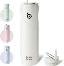 butelka-termiczna-700-ml-stal-nierdzewna-2-slomki-bottle-bottle