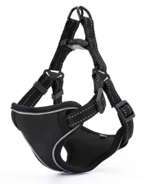 szelki-dla-psa-trader-bezuciskowe-odblaskowe-regulowane-czarne-rozmiar-s