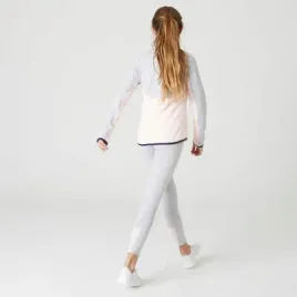 domyos-dres-dzieciecy-szary-poliester-rozmiar-152