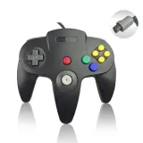 pad-kontroler-do-nintendo-n64-czarny-retro-gamepad-joystick-kontroler-kolor-czarny