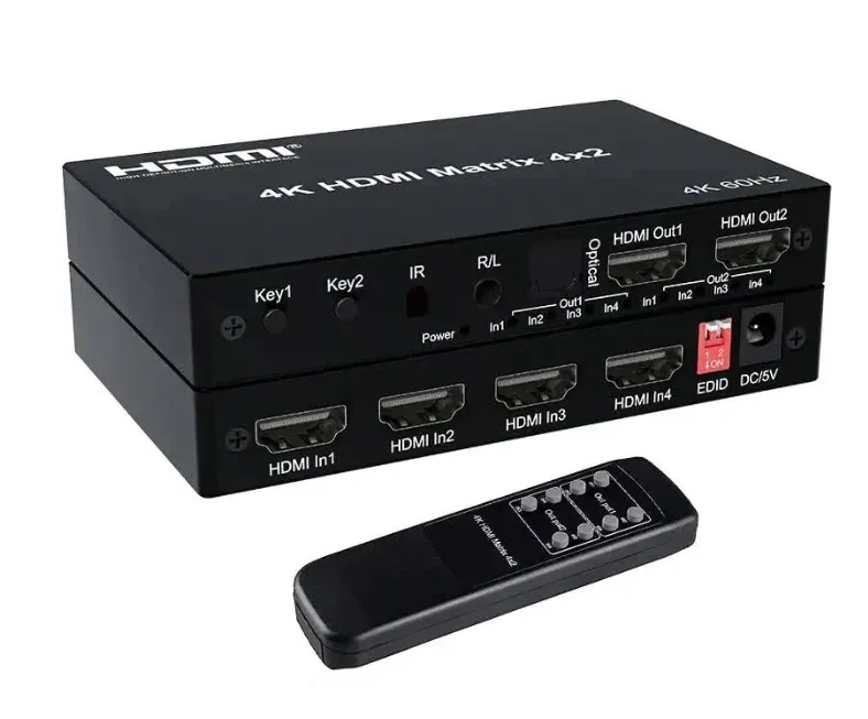 vivolink-hdmi-2-0-4x2-matrix-switcher