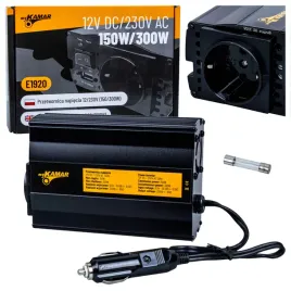 przetwornica-napiecia-12v-230v-150w-300w-samochodowa-inwerter-kamar-e1920