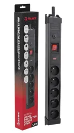 listwa-zasilajaca-antyprzepieciowa-przedluzacz-hawk-hwps502bk-15m-5-gniazd