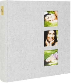 album-goldbuch-szary-100-stron-biala-karta-style