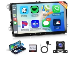 radio-ekran-9-cali-carplay-android-tiguan-passat-golf-2-64gb-kamera-gps