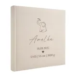 album-dzieciecy-metryczka-kieszeniowy-bezowy-200-zdjec-10x15-personalizacja-waga-z-opakowaniem-0-8-kg