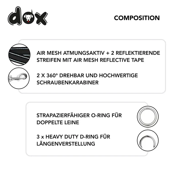 smycz-treningowa-podwojna-na-dwa-psy-ddoxx-reflective-airmesh-200-cm-waga-z-opakowaniem-0-19-kg