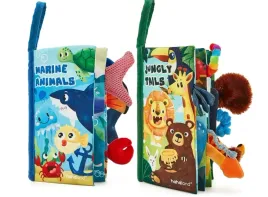ksiazeczka-sensoryczna-dla-niemowlat-2-sztuki-dzungla-i-ocean-materialowe
