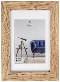 ramka-sopot-21x297-cm-brazowa-mdf-z-passepartout-a4