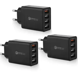 szybka-ladowarka-sieciowa-33w-4x-usb-qc-3-0-3-1a-3-sztuki-czarna