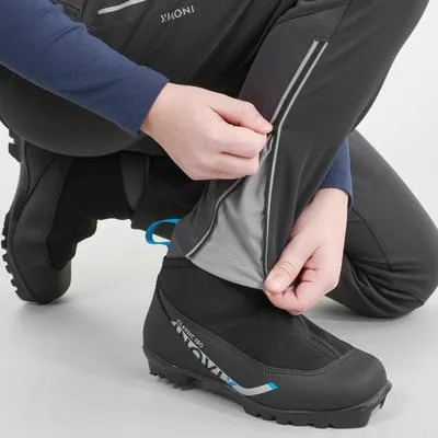 spodnie-do-narciarstwa-biegowego-dla-dzieci-inovik-xc-s-pant-500-kolor-szary