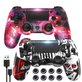 zestaw-2szt-pad-bezprzewodowy-do-ps4-dualschock-slim-pro-wibracje-turbo