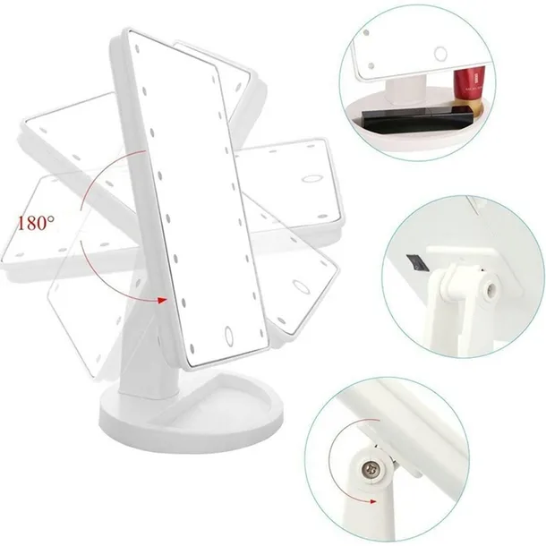 lusterko-stojace-bialy-retoo-rodzaj-stojace