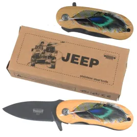 noz-scyzoryk-automat-jeep-drewno-klips-sprezynowy